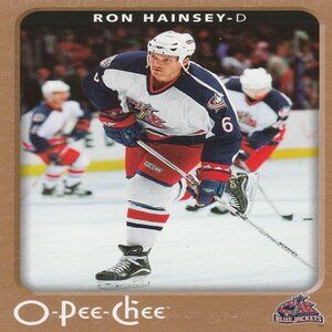 Ron Hainsey - 2006/2007 O Pee Chee Hockey Card